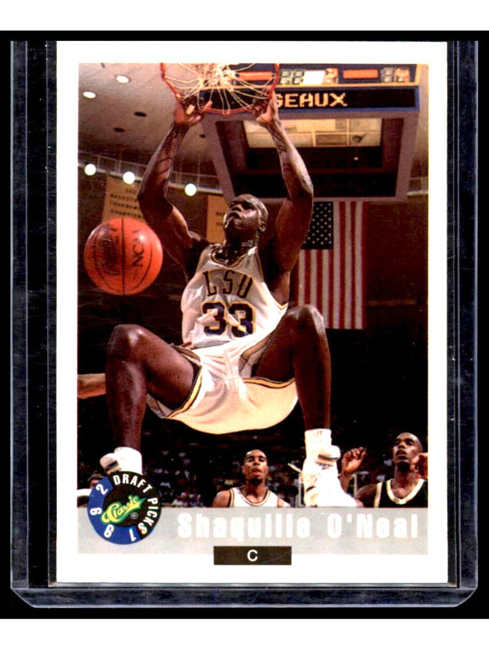 1992 Classic Draft Picks - Shaquille O'Neal #1 (RC)